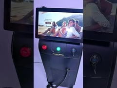 1200W लेजर हेयर रिमूवल स्थायी मशीन 120J/cm2 के साथ TEC सफीर संपर्क शीतलन